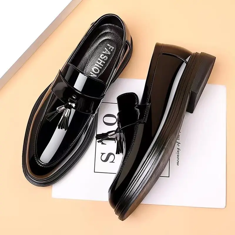 Black Social Shoe for Men Casu - Young Men Formal Wear recension och pris