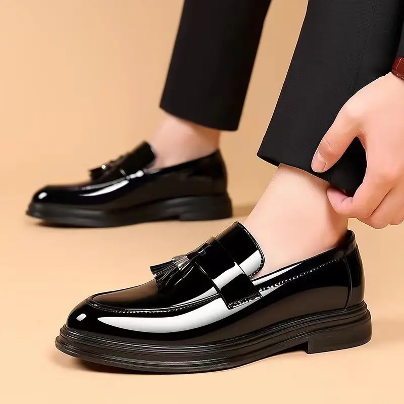 Black Social Shoe for Men Casu - Young Men Formal Wear recension och pris