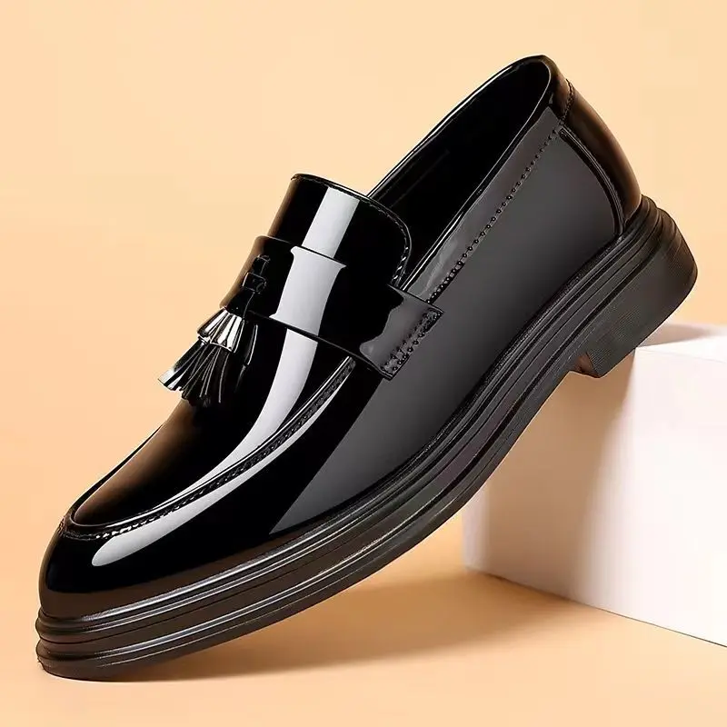 Black Social Shoe for Men Casu - Young Men Formal Wear recension och pris