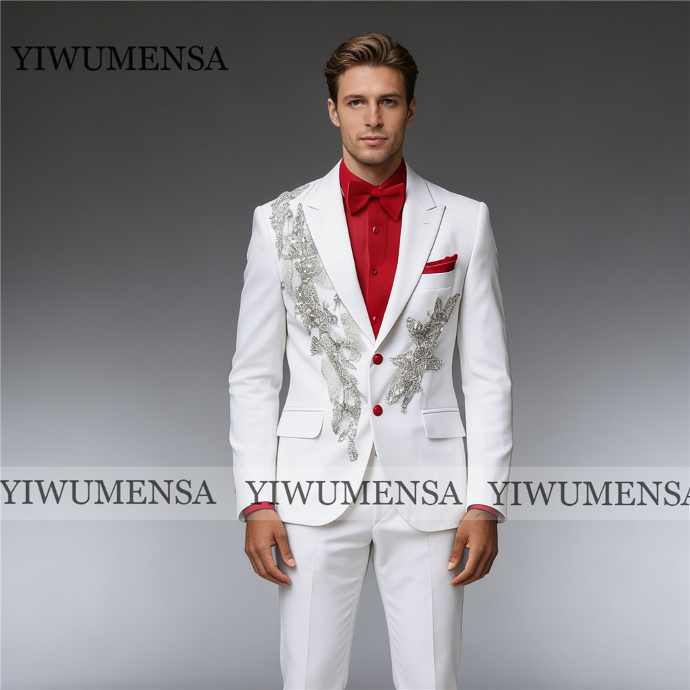 Exclusive Men's Suit For Weddi - Men Formal Wear With Blazer recension och pris