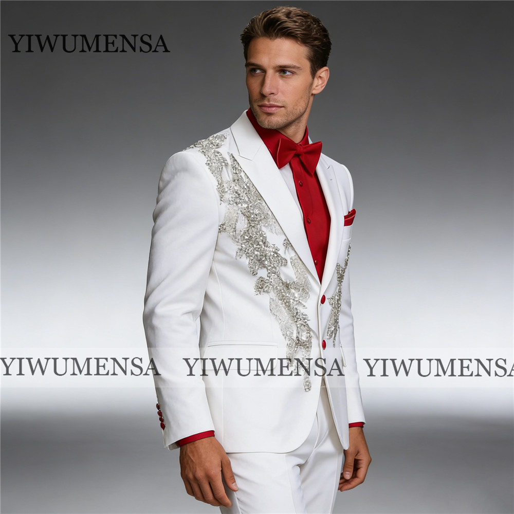 Exclusive Men's Suit For Weddi - Men Formal Wear With Blazer recension och pris