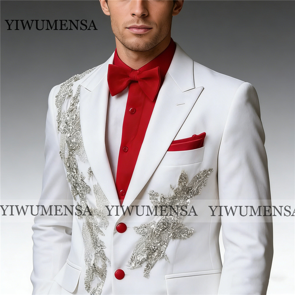 Exclusive Men's Suit For Weddi - Men Formal Wear With Blazer recension och pris
