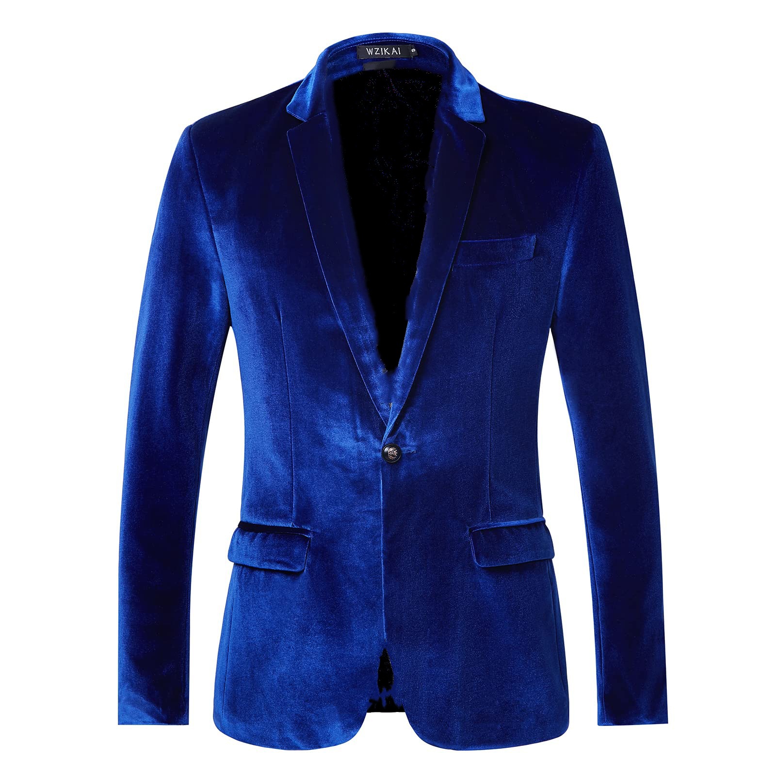 Men's Slim Fit Velvet Blazer J - Men'S Gothic Formal Wear recension och pris