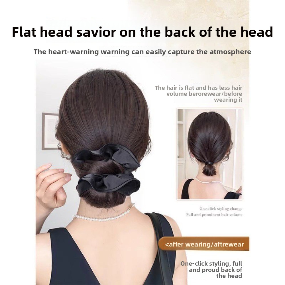 New Synthetic Hair Bun Claw Cl - Tie Bar Clip recension och pris