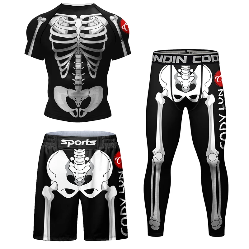 New Skull Rashguard Jiu Jitsu  - Young Men Formal Wear recension och pris