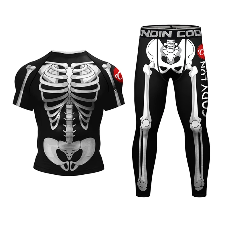 New Skull Rashguard Jiu Jitsu  - Young Men Formal Wear recension och pris