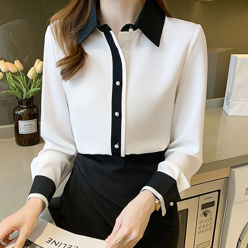 White Chiffon Shirt for Women  - Young Men Formal Wear recension och pris