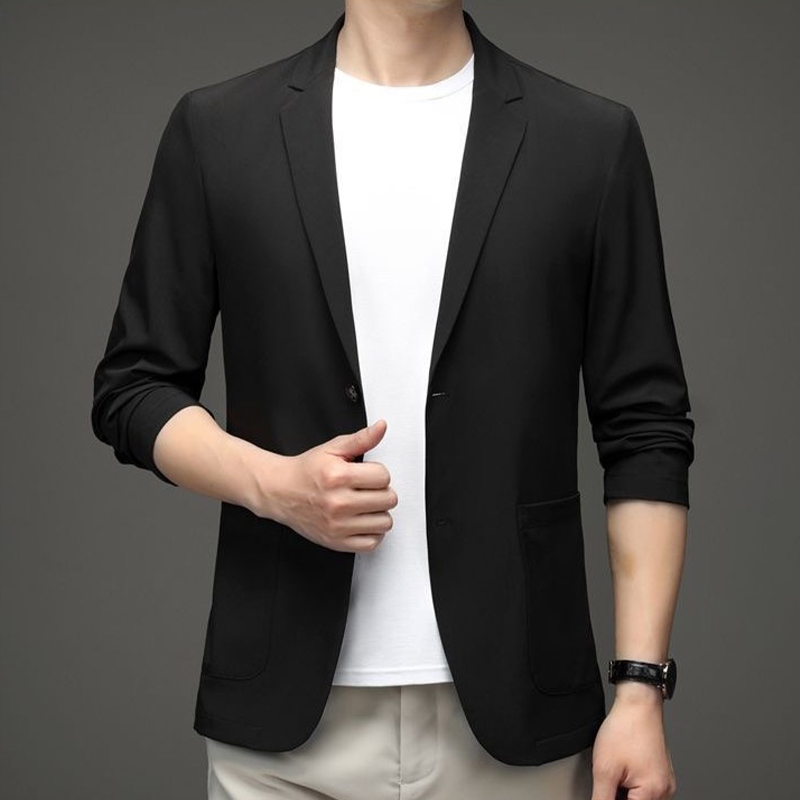 Autumn Men Simple Black Suit J - Men'S Gothic Formal Wear recension och pris