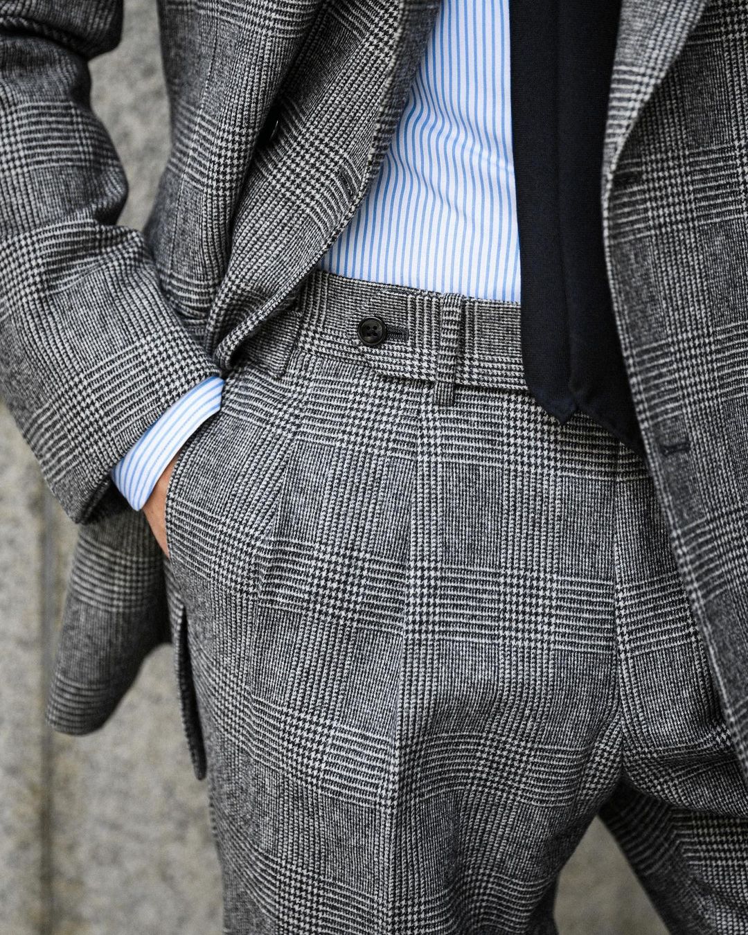 Business Plaid Men Suit 2 Piec - Men Formal Wear Wedding recension och pris