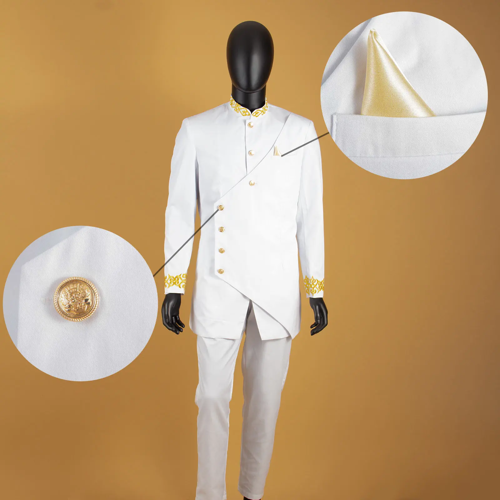 African Suits for Men Slim Fit - Young Men Formal Wear recension och pris
