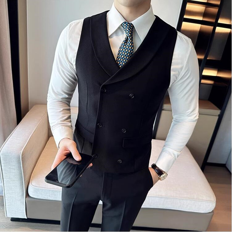 ( Vest + Pants) Men's Double-b - Men Formal Wear Wedding recension och pris