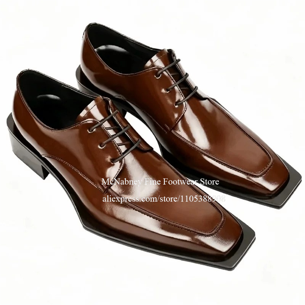 Spike Studs Leather Dress Shoe - Men Formal Wear Wedding recension och pris