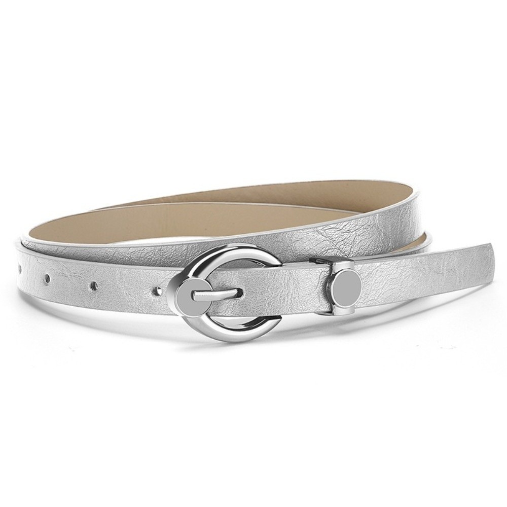 Fashion Alloy Pin Buckle Thin  - Formal Belt Leather Thin recension och pris