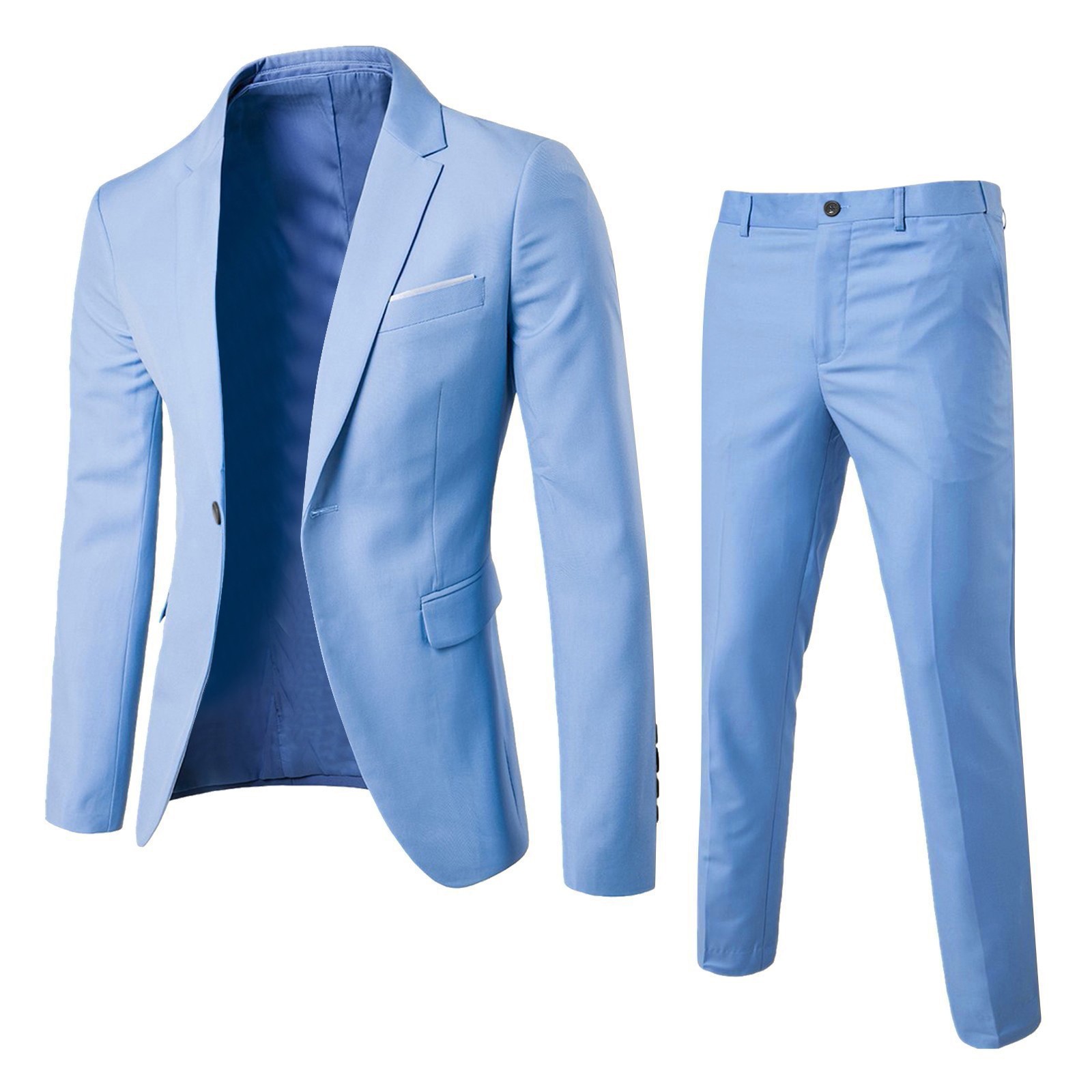 Mens Suit Set Two Piece Busine - Men'S Gothic Formal Wear recension och pris